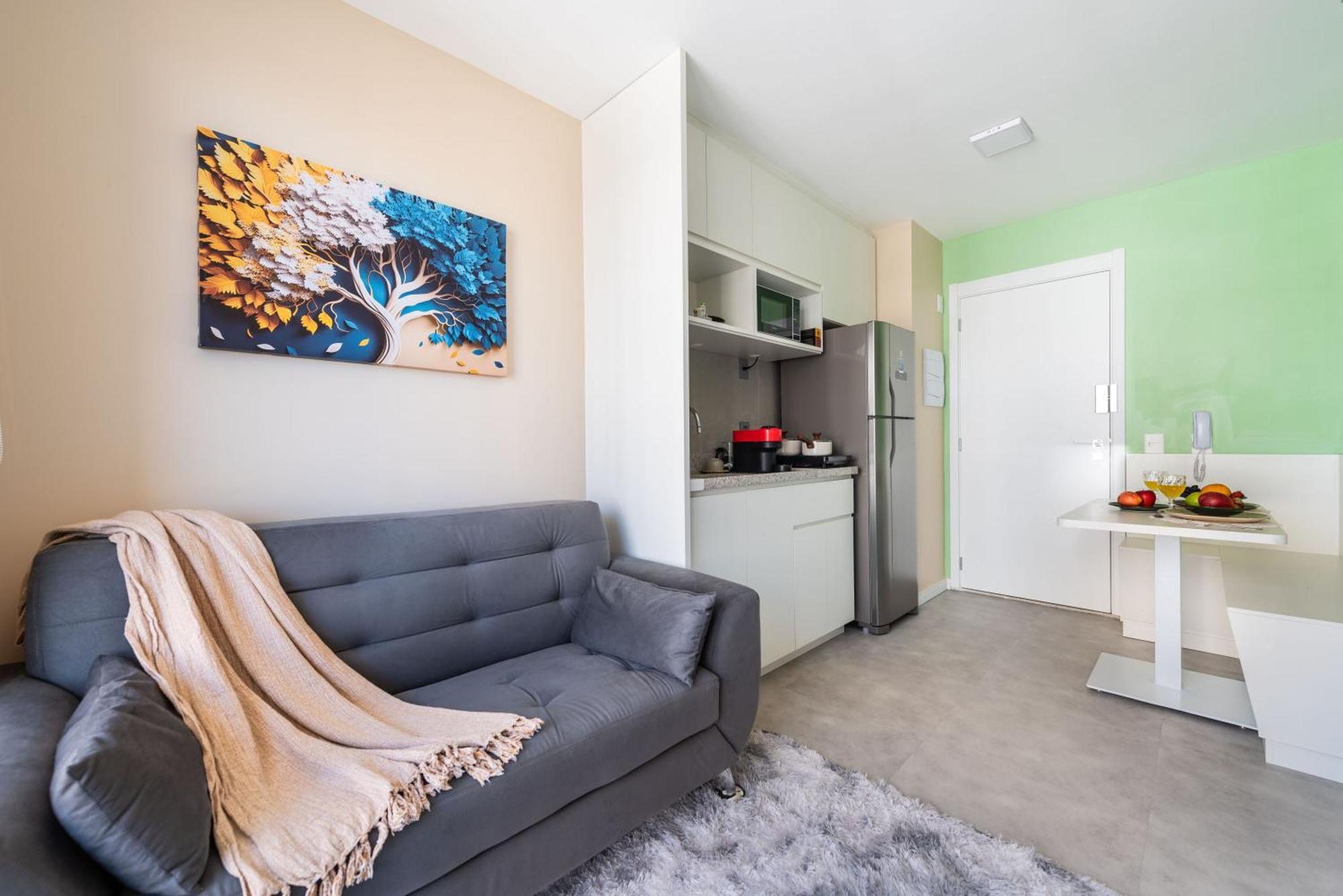 Apartamento Campo Belo, Wi-fi 600mb, Queen Bed, Piscina