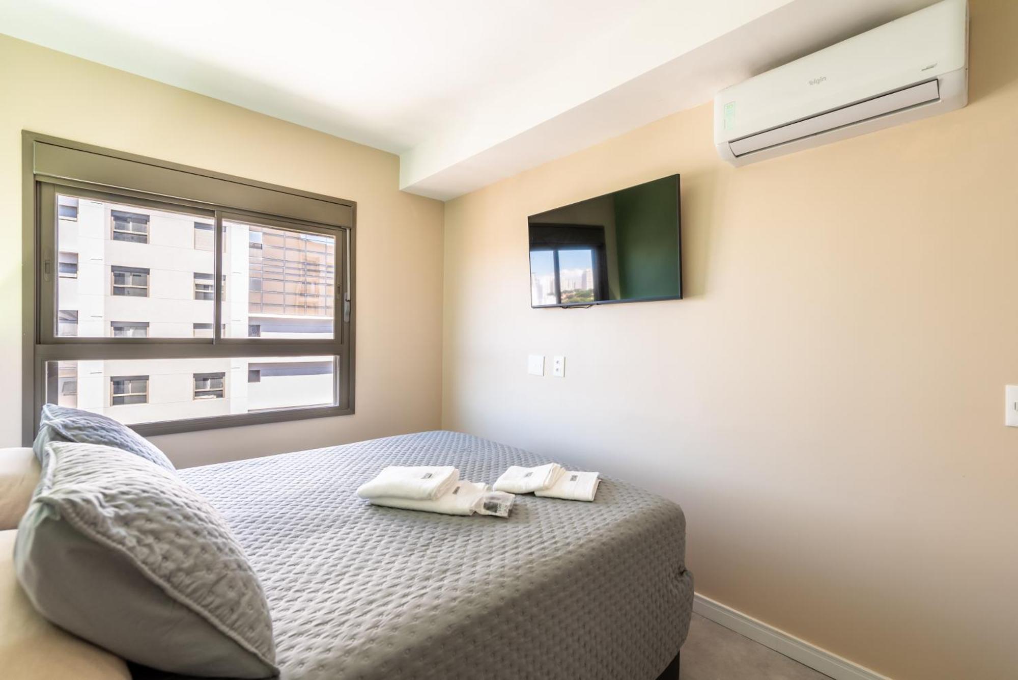 Campo Belo, Wi-fi 600mb, Queen Bed, Piscina * São Paulo