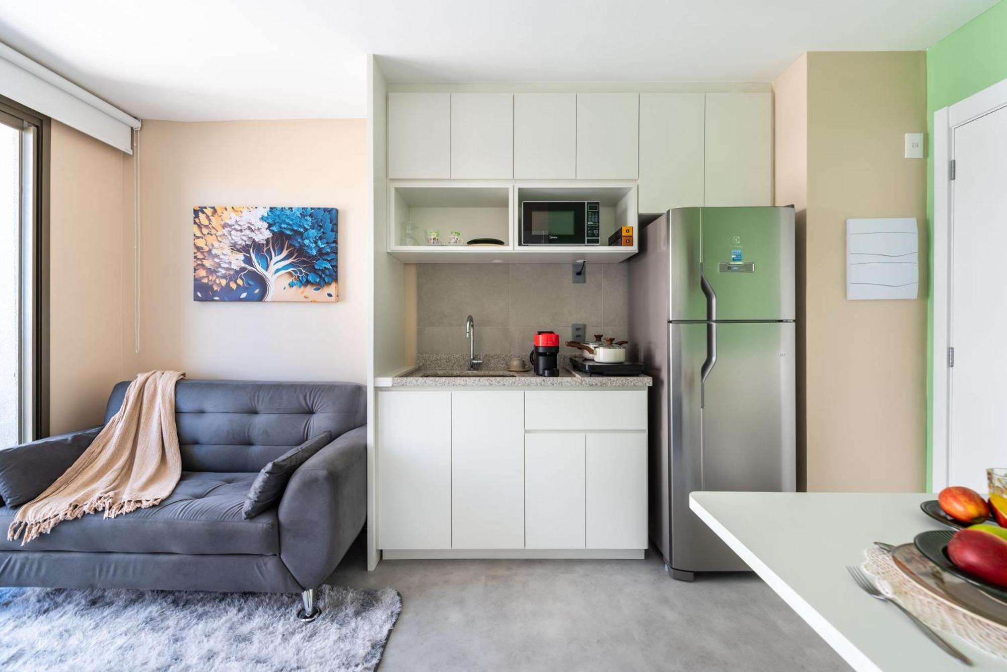 Campo Belo, Wi-fi 600mb, Queen Bed, Piscina Apartamento São Paulo
