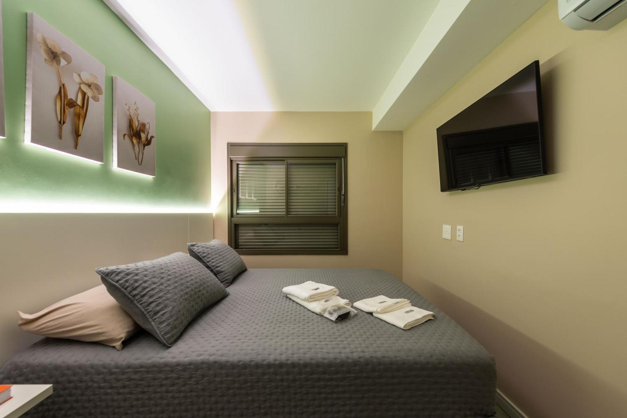 Apartamento Campo Belo, Wi-fi 600mb, Queen Bed, Piscina São Paulo