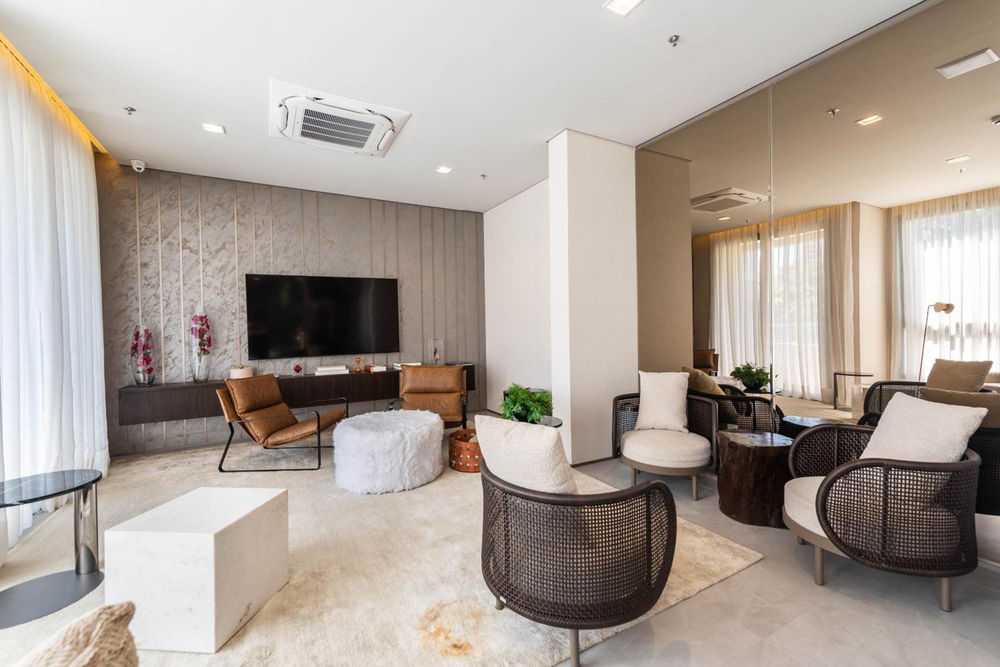 Apartamento Campo Belo, Wi-fi 600mb, Queen Bed, Piscina São Paulo